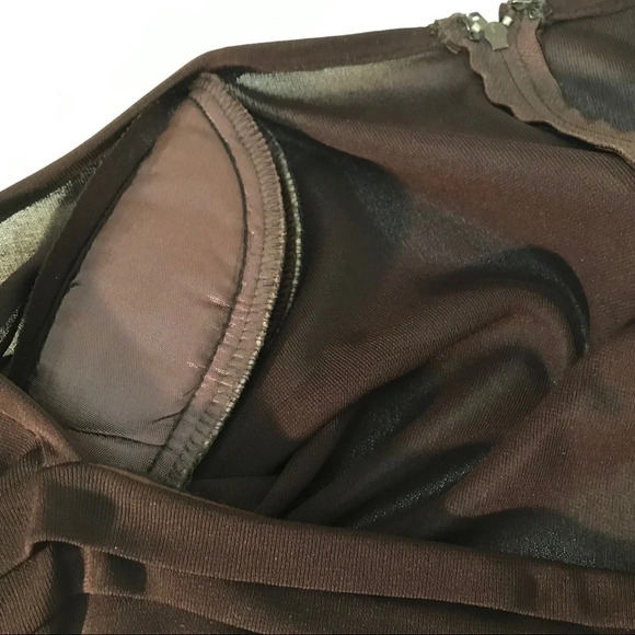 Tadashi Shoji Cache’ Evening Dress Sz 8 - Picture 10 of 11